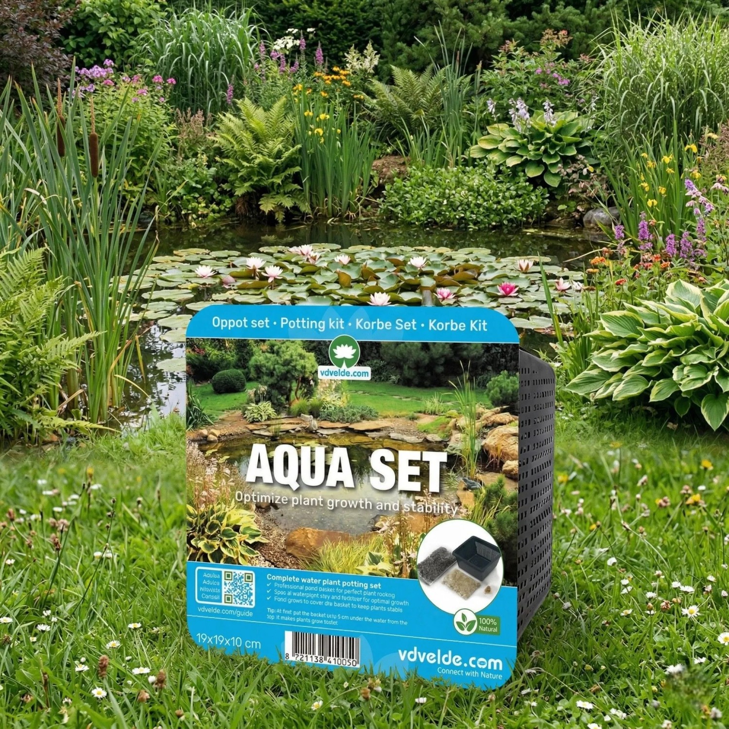 Vdvelde Aqua Set   Korb Substrat Ton Nahrung & Kies_3