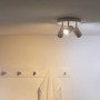 Weiße WIZ Imageo Deckenleuchte mit 3 Spots, smarte LED Lampe für WLAN Steuerung, tunable white & color.
