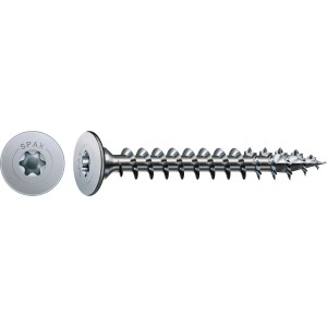 Spax Universalschraube, Ø 3,5 x 25 mm, Flachkopf, T-Star plus Antrieb, 75 Stück