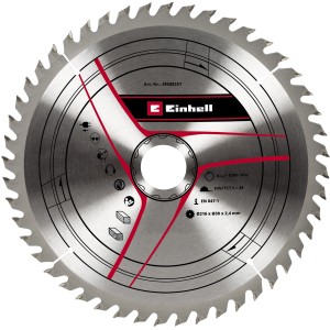 Einhell Sägeblatt HM Ø 216 mm, 48 Zähne für Kreissägen und Kappsägen.