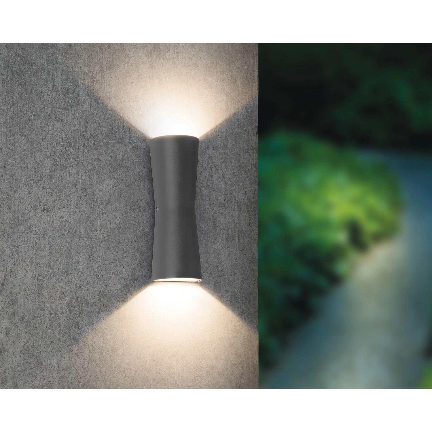 LED-Außenwandleuchte Gordena