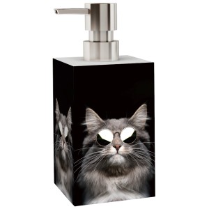 Sanilo Seifenspender Cool Cat mit Katzenmotiv und Sonnenbrille.