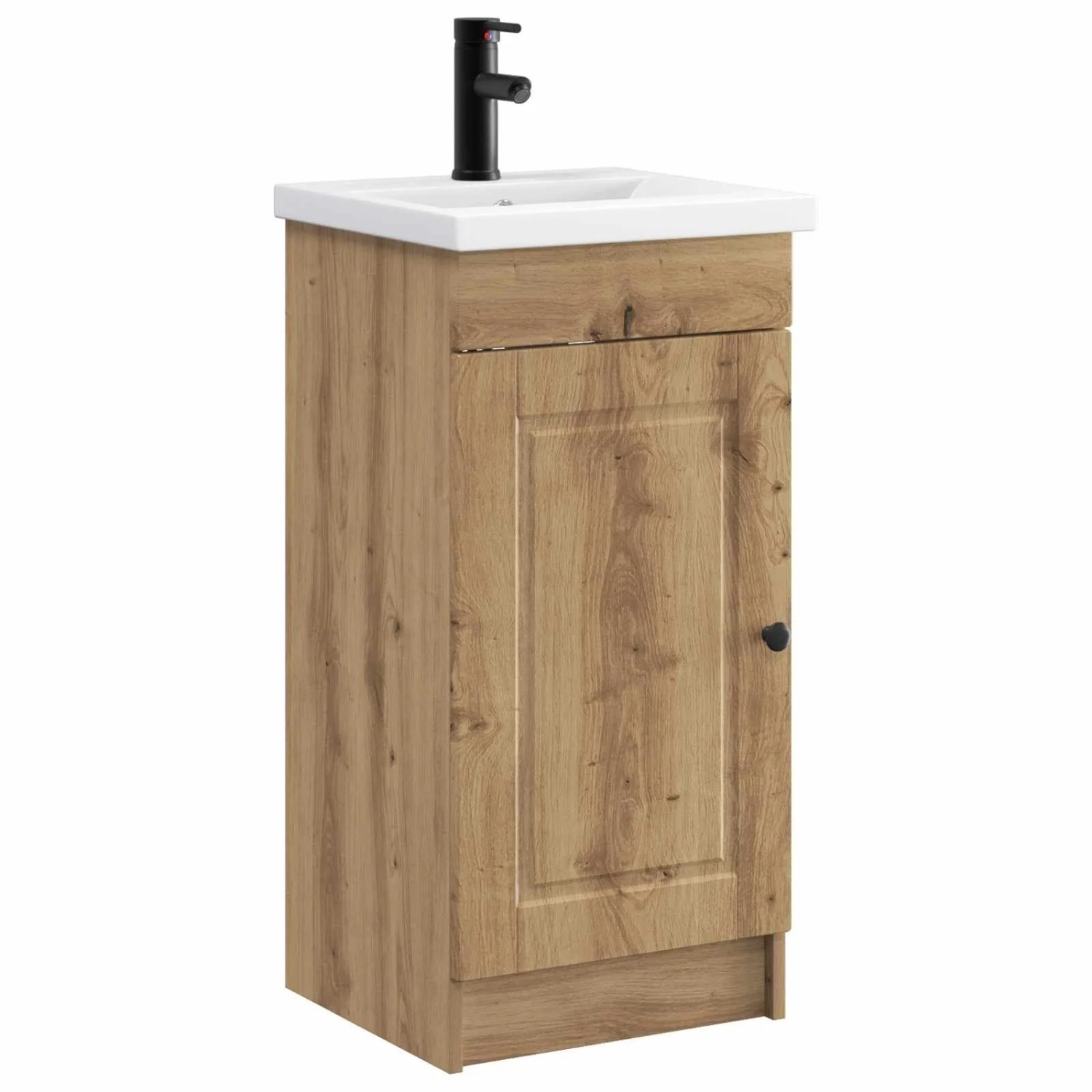 vidaXL Badezimmerschrank mit Waschbecken Artisan-Eiche 890063