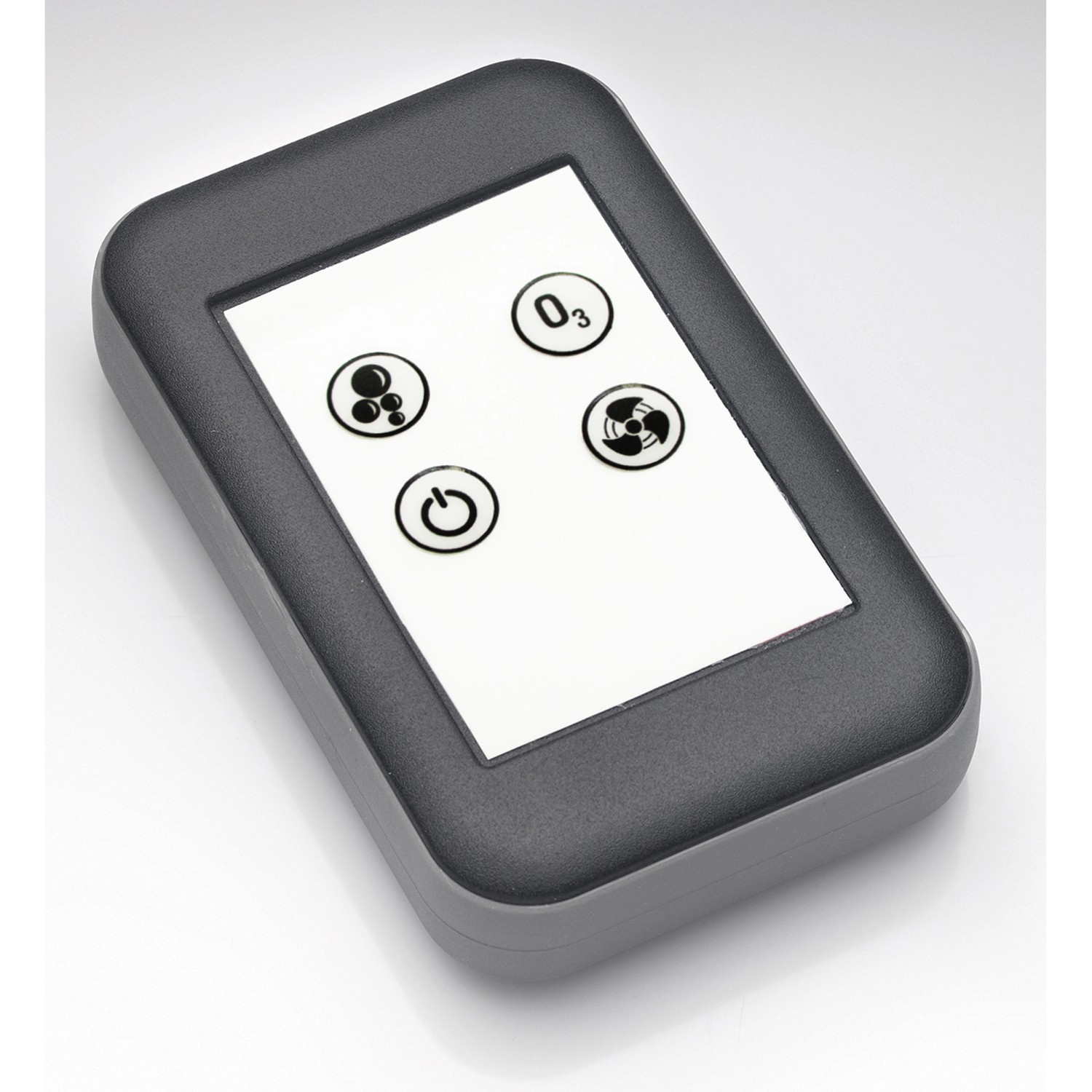 Fernbedienung für Ottofond Whirlpool Spirit Mod. A mit vier Tasten.