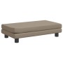 vidaXL Hundebett mit Verlängerung Cappuccino 100x50x30 cm Kunstleder 172030_7