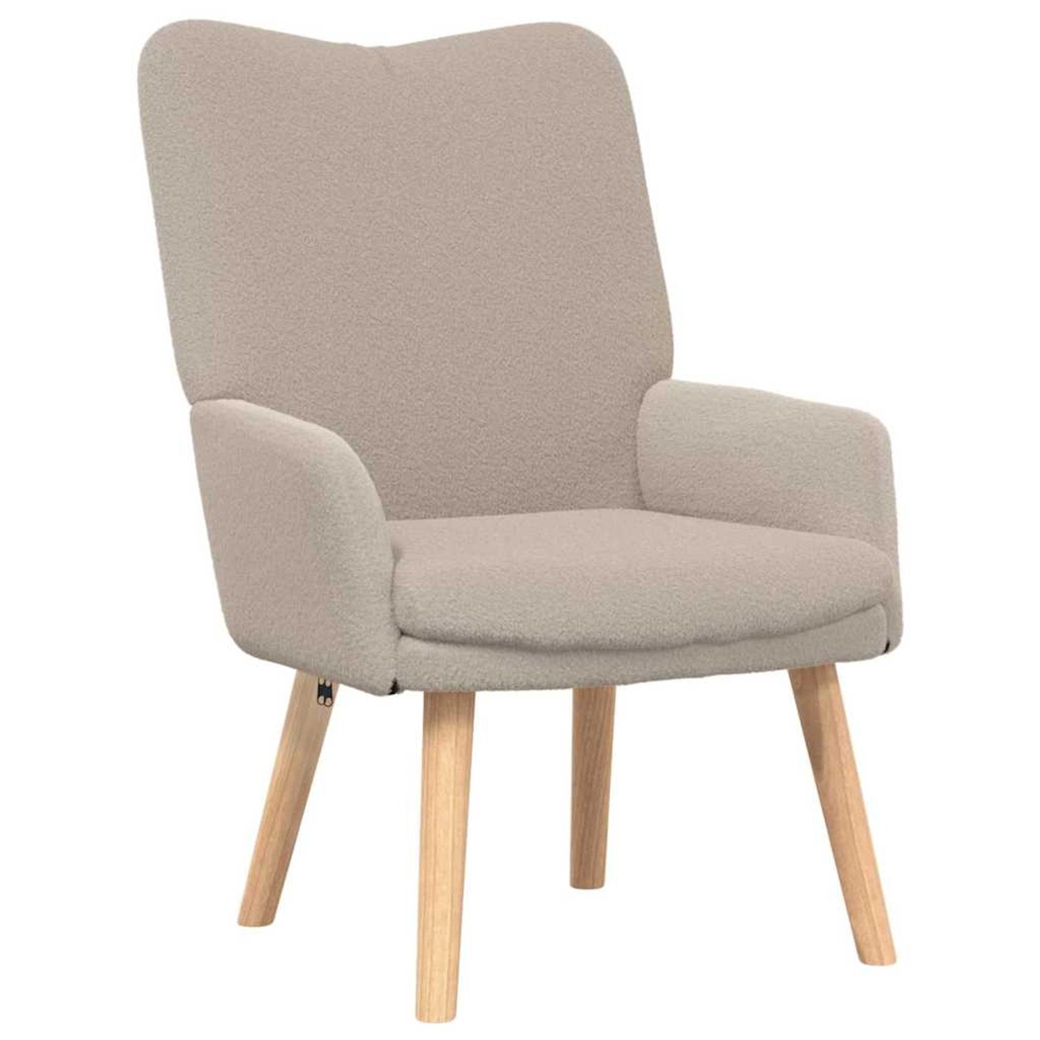 vidaXL Relaxsessel Hellgrau 63 x 67 x 94 cm Stoff 42001789 günstig online kaufen