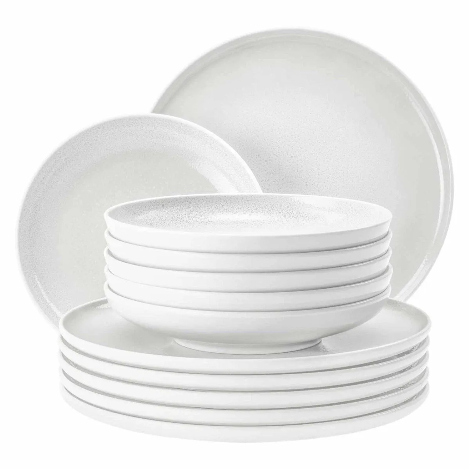 Seltmann Weiden Sento Home Tafelservice 12-teilig Aura White