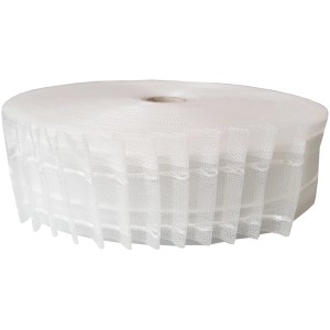 Rolle transparentes Bestlivings Bleistift Gardinenband, 50mm breit, für Fenstervorhänge.