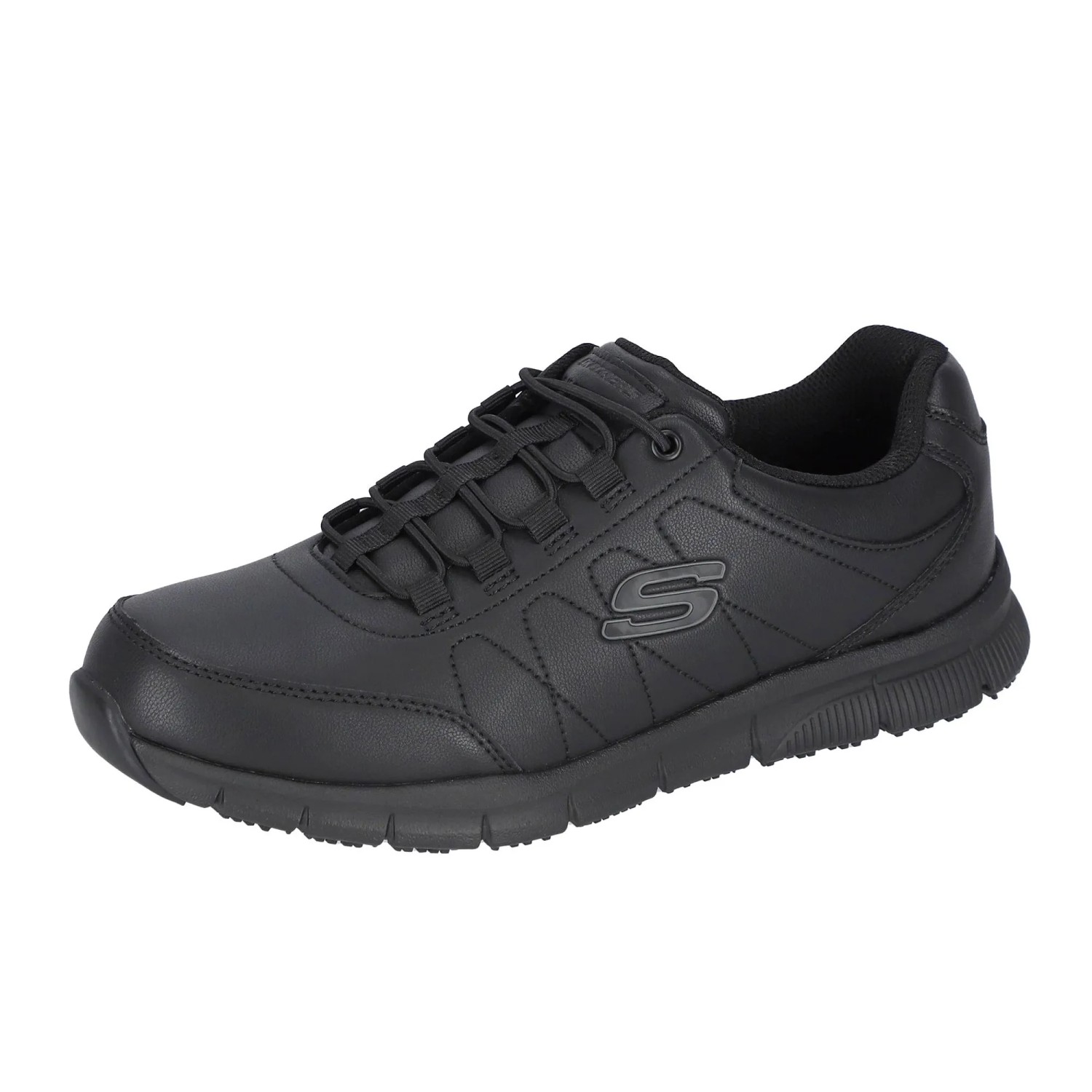 Skechers Arbeitsschuhe Osil Nampa Herren O1 Gr. 45 Schwarz