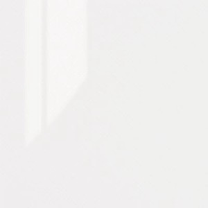 Detailaufnahme: Schneeweiße, glänzende Oberfläche des Steinkamp Waschtischunterschranks Living 2.0.