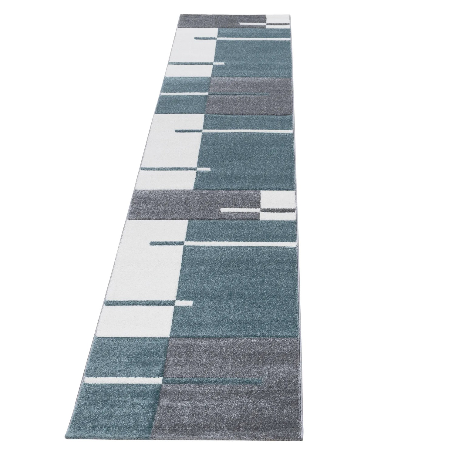 Ayyildiz Kurzflorteppich Hawaii 1310 Blau 80 cm x 300 cm