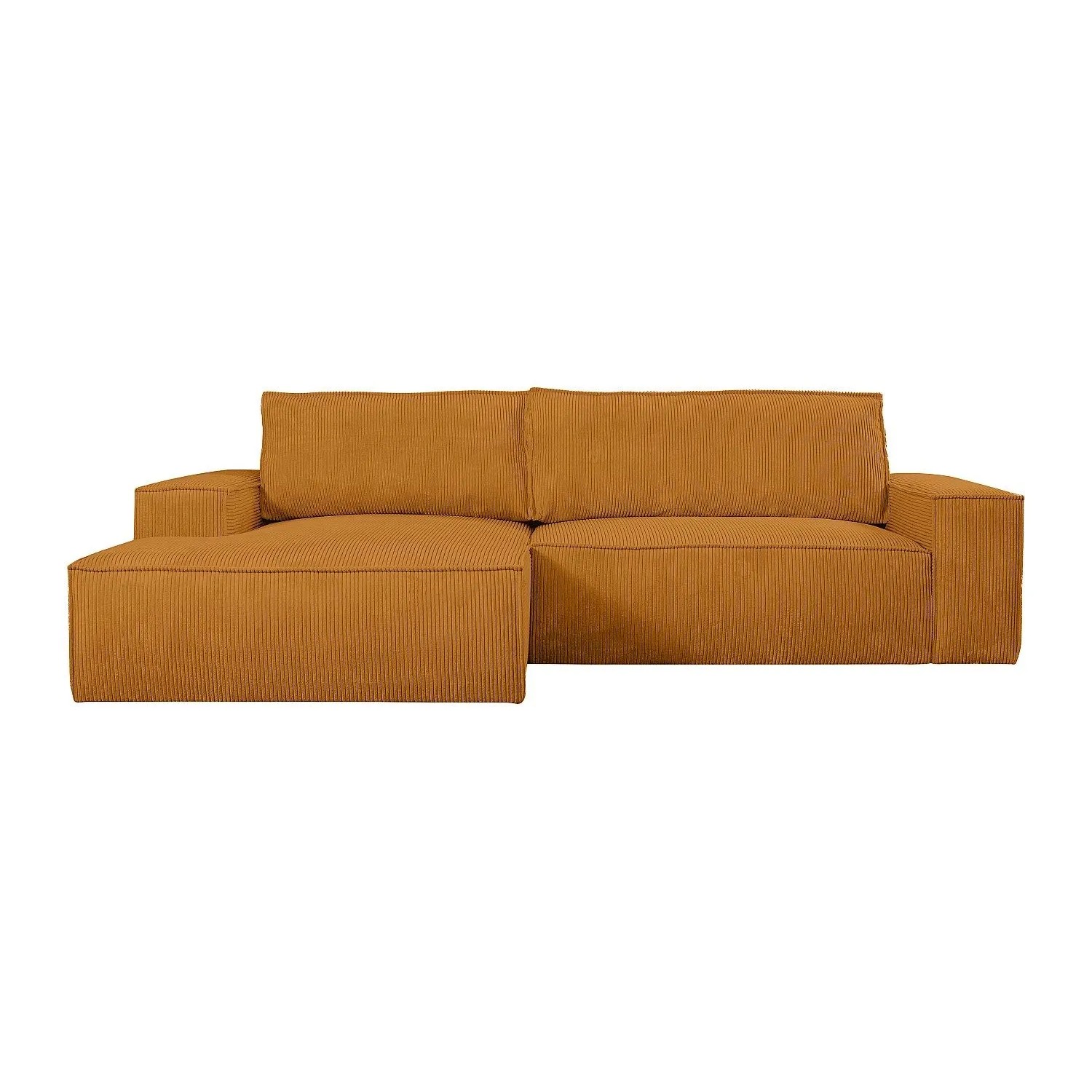 Vente-unique Schlafsofa Amelia Hellorange 267 cm