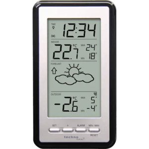 technoline Wetterstation WS 9130 Schwarz