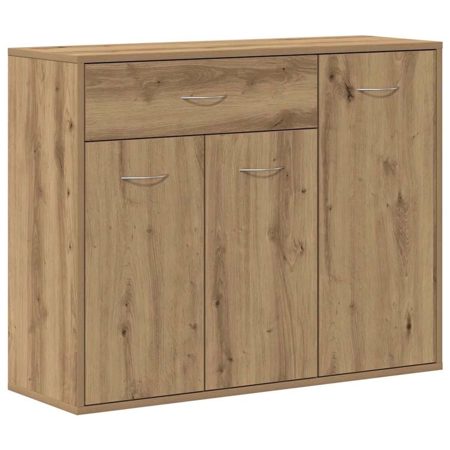 vidaXL Sideboard Artisan-Eiche 88x30x70 cm Holzwerkstoff 861141