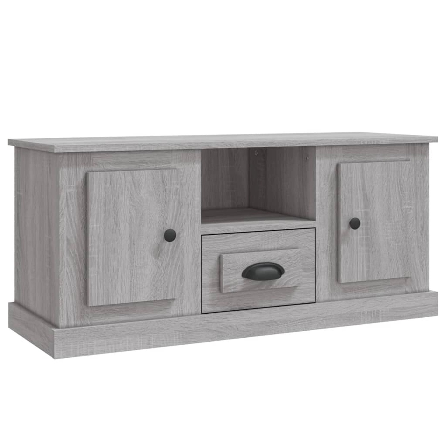 vidaXL TV-Schrank TV-Schrank Grau Sonoma 100x35,5x45 günstig online kaufen