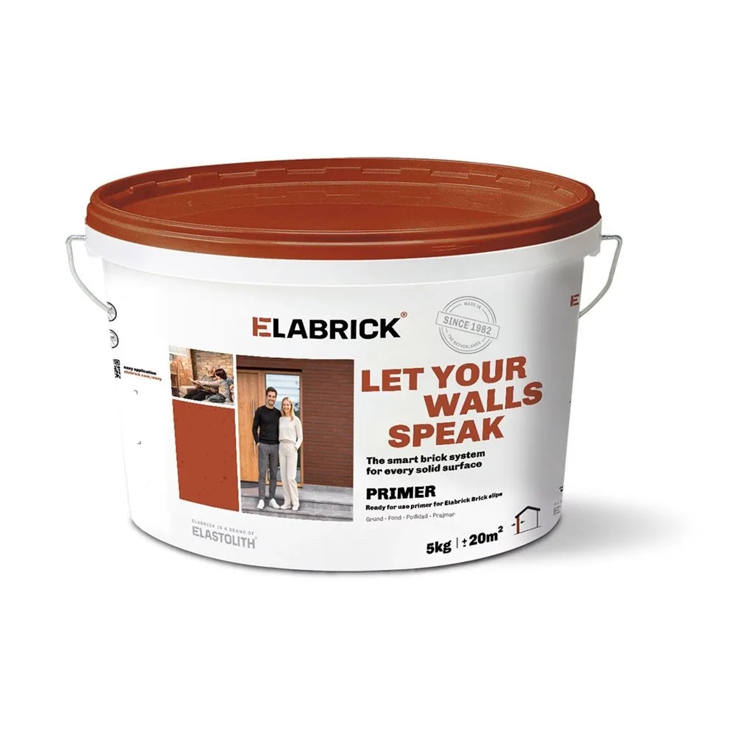 Elabrick Haftgrundierung 5 kg Weiß