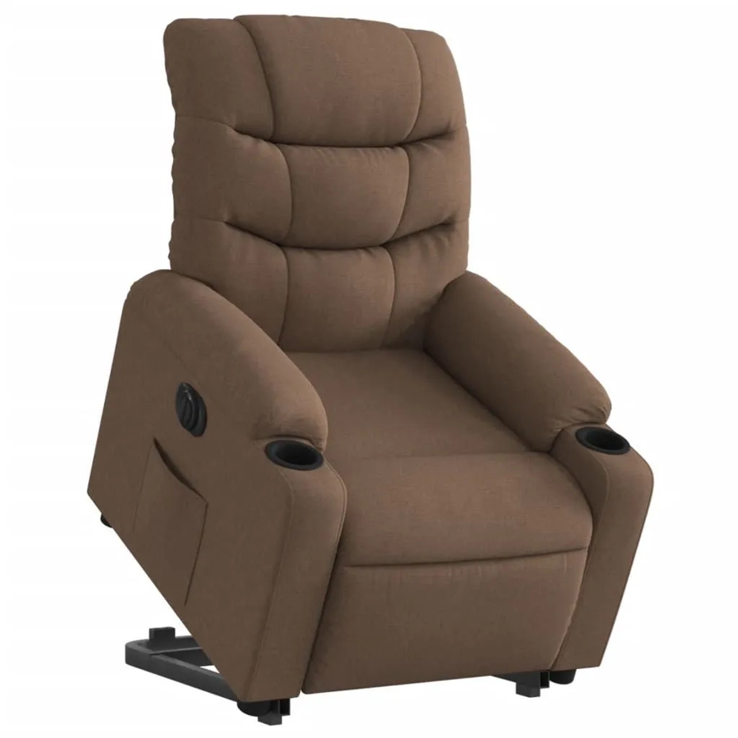 vidaXL Relaxsessel mit Aufstehhilfe Elektrisch Braun Stoff 3206667 günstig online kaufen