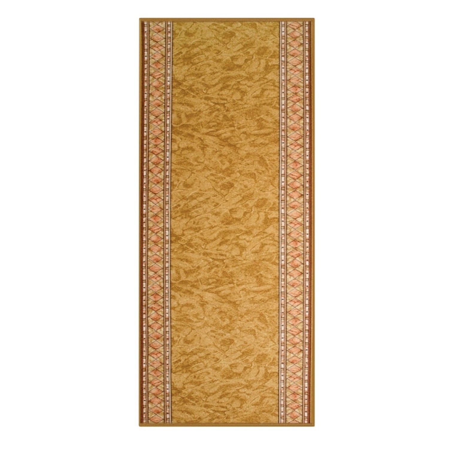 KARAT Teppichläufer Rügen nach Maß Klassischer Wohnteppich Beige 80 x 500 c günstig online kaufen