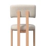 Bessagi Home Barhocker Jonna Creme Boucl&eacute Gepolstert_2