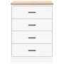 vidaXL Garagen-Aufbewahrungsschrank Weiß 60x51x85 cm Massivholz Kiefer 860598_6