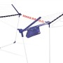 Leifheit Wäscheständer Pegasus 200 Solid Comfort mit Flügeln, Kleinteilehaltern und Wäscheklammerbeutel.