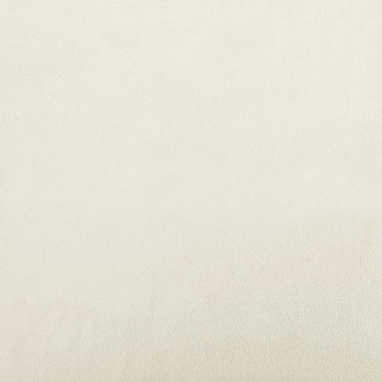 Detailansicht: Cremefarbener Samtbezug des vidaXL Schaukelstuhls.