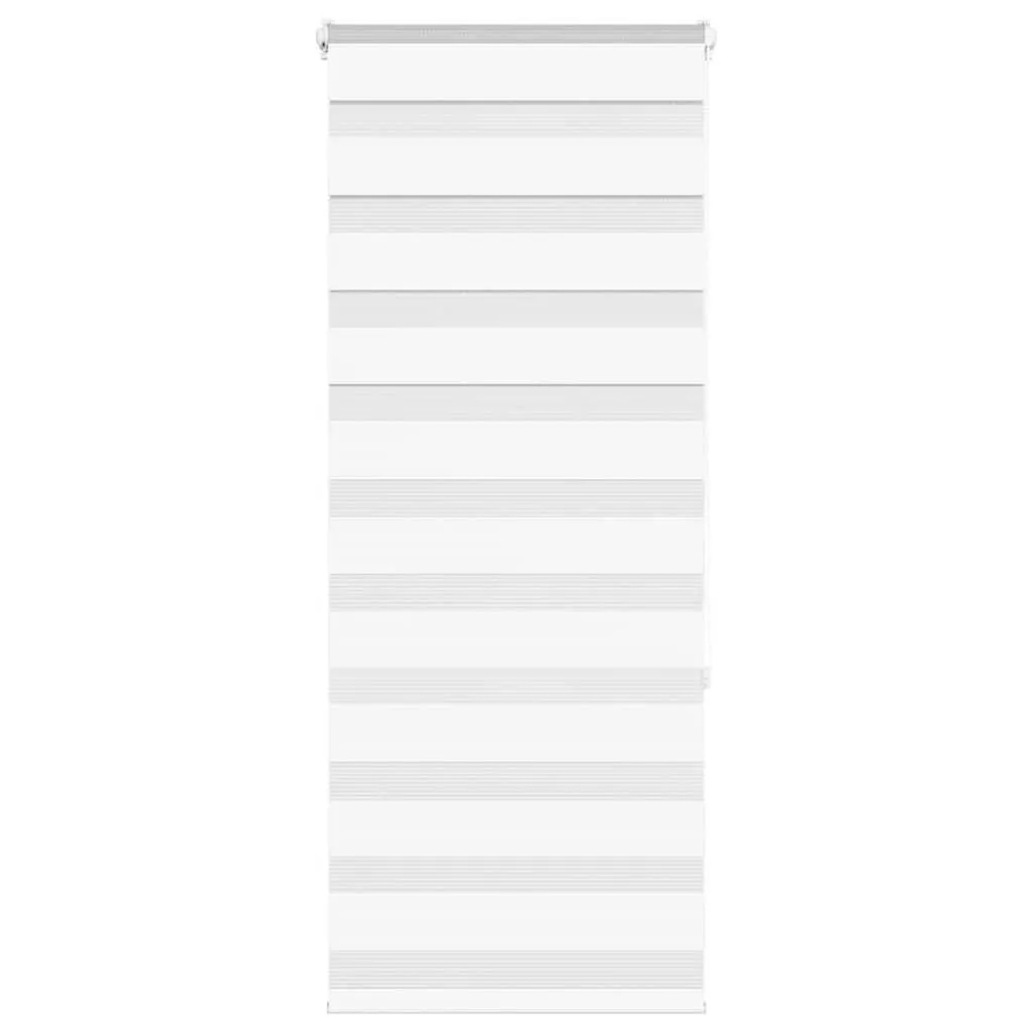 vidaXL Doppelrollo Weiß 60x150 cm Stoffbreite 55,9 cm Polyester 4014747 günstig online kaufen