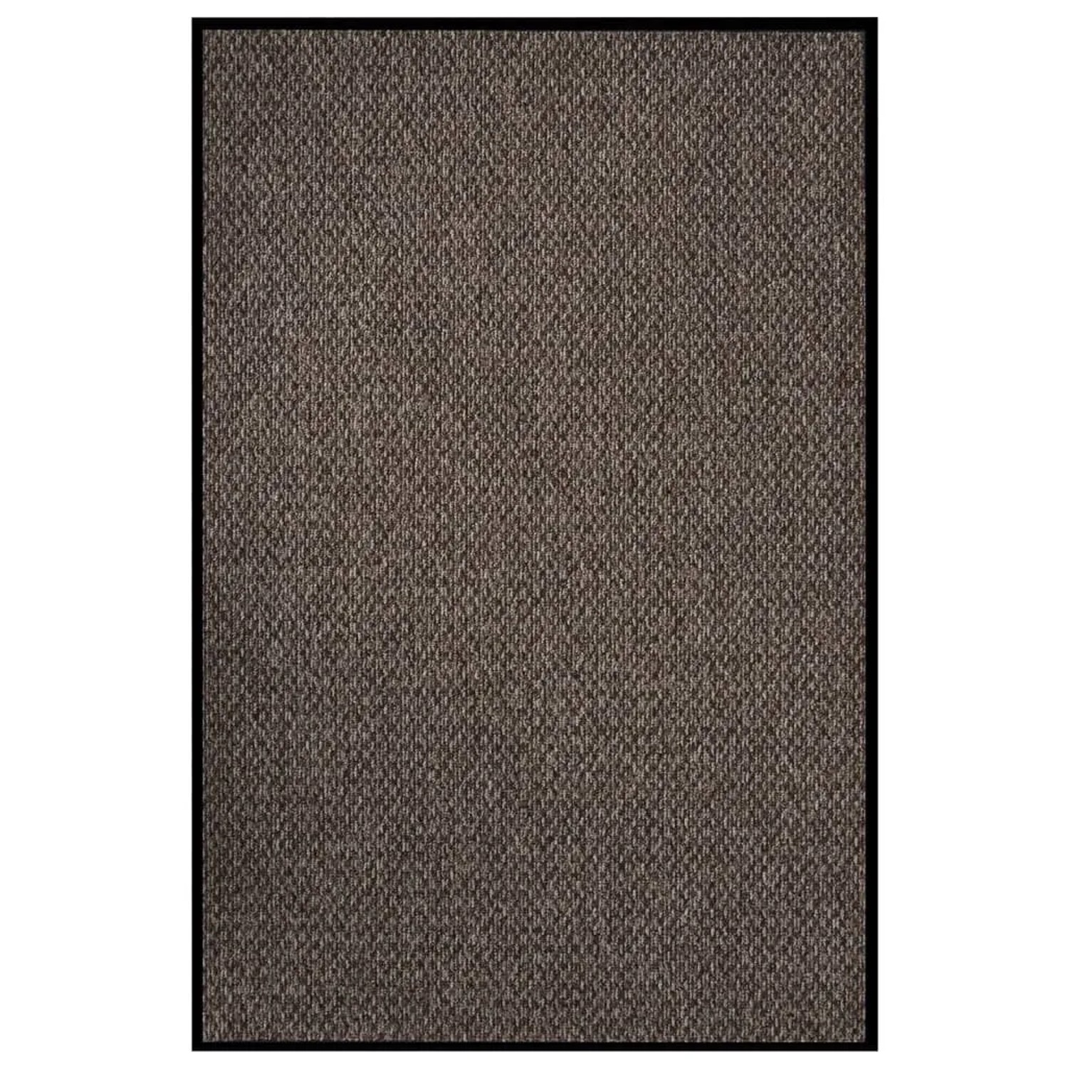 vidaXL Fußmatte Beige 80x120 cm 331578