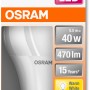 Osram LED-Lampe E27 in Glühlampenform, 4,9W, 470lm, warmweiß, im Karton.