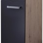 Flex-Well Unterschrank Lara, 30 cm, Anthrazit und San Remo Eiche Dekor mit Schublade und Tür.