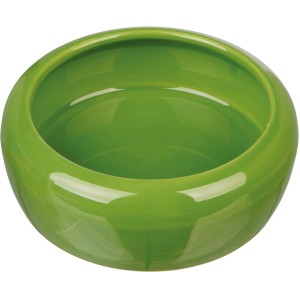 Grüner Trixie Keramiknapf für Meerschweinchen, 200 ml, ø 10 cm.