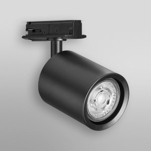 Schwarzer Ledvance Schienenspot Stelle Mini Cylinder, 13,5 cm, für Schienensysteme.