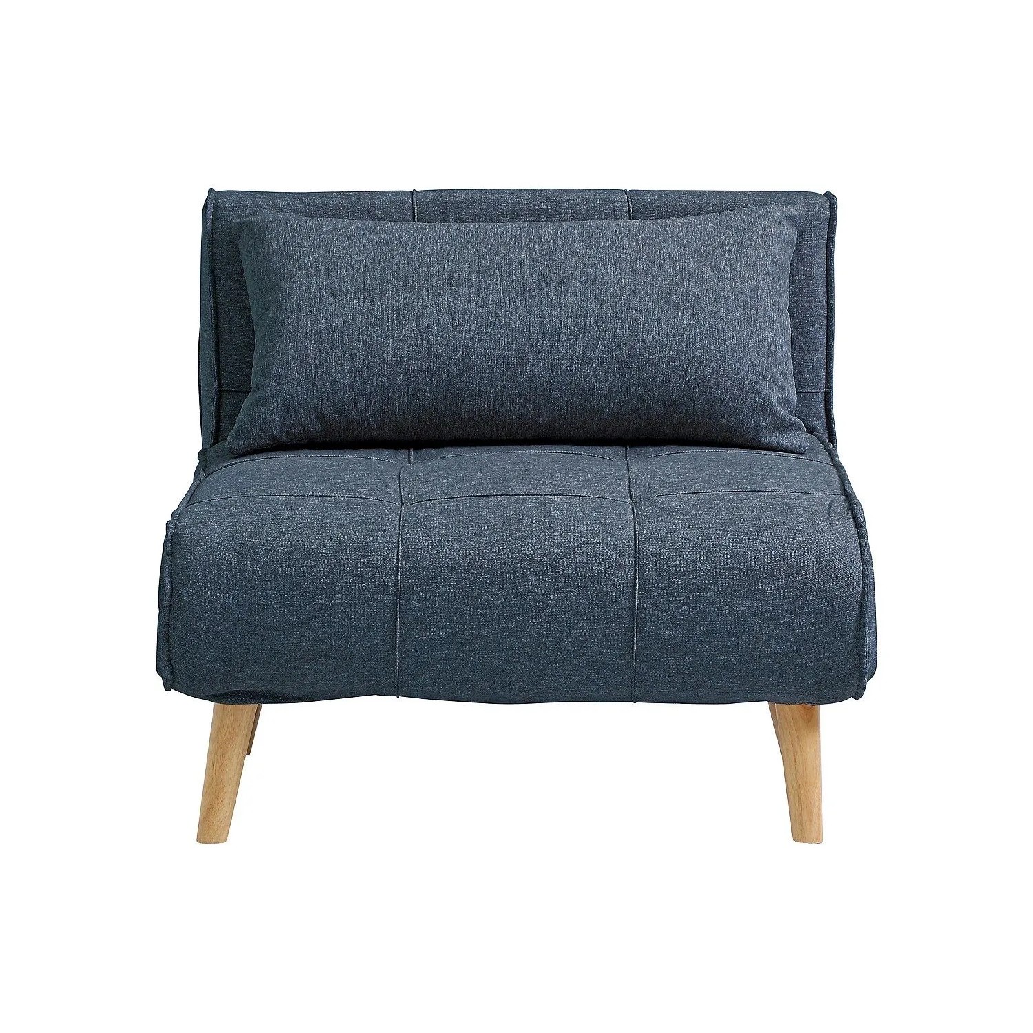 Vente-unique Schlafsessel Chila Blau 90 cm
