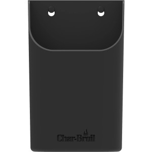 Char-Broil Gear Trax Werkzeugbehälter für Grillutensilien, hitzebeständiger Kunststoff, schwarz.