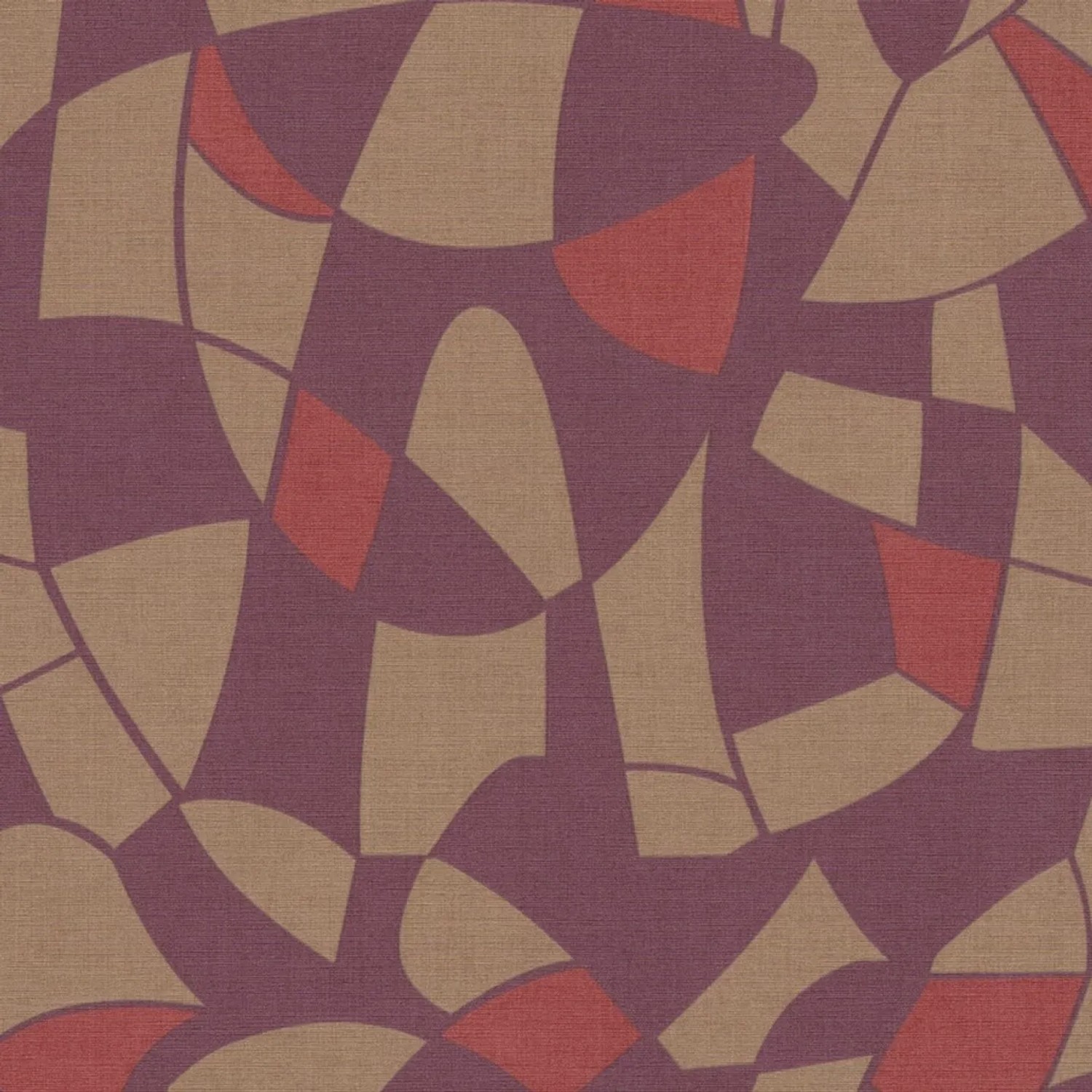 Tadessi Tapete Grafisch M1-No.4248 Vliestapete in Braun
