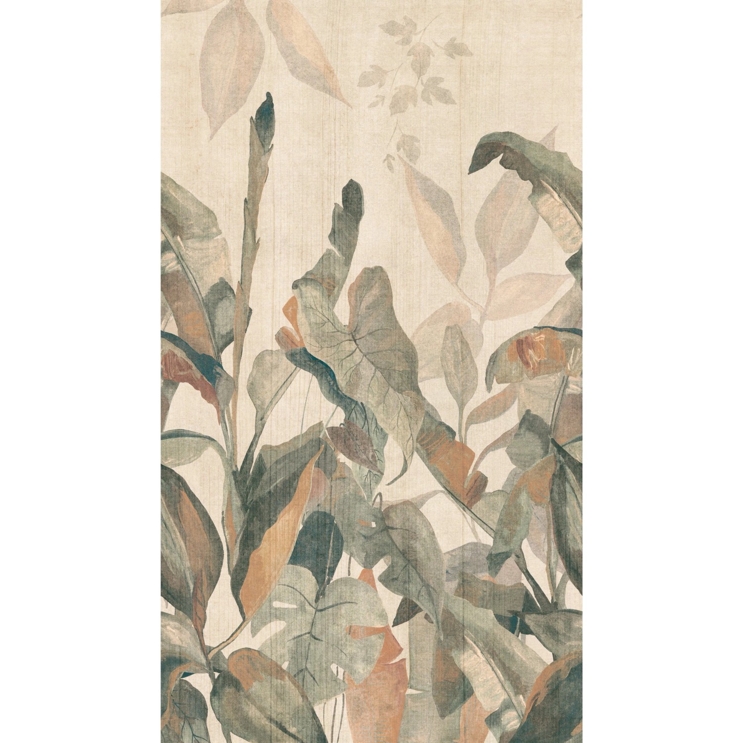 Schöner Wohnen Digitaldruck-Tapete Rustic Tropics 280 cm x 159 cm Grün FSC®