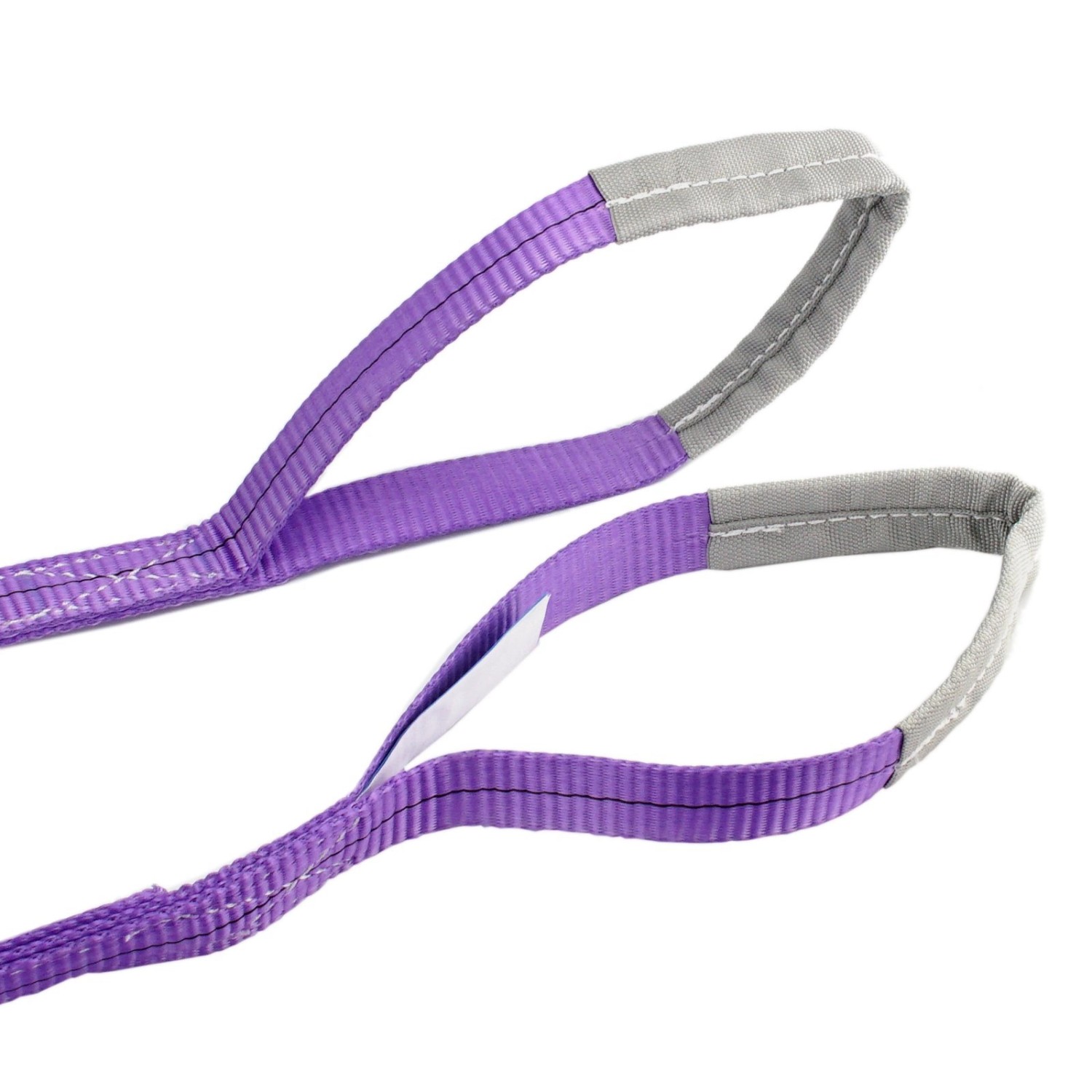 4er Set lila TRUTZHOLM Hebebänder, je 1000kg Tragkraft und 1m Länge. Ideal zum Heben von Lasten.