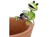 YATOJUZI Miniatur-Froschfigur – Aus Harz, Für Pflanzen & Garten, Niedliches Dekorationsgeschenk