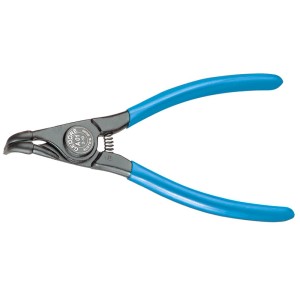 Gedore Montagezange für Außensicherungsringe gewinkelt Ø 19-60 mm