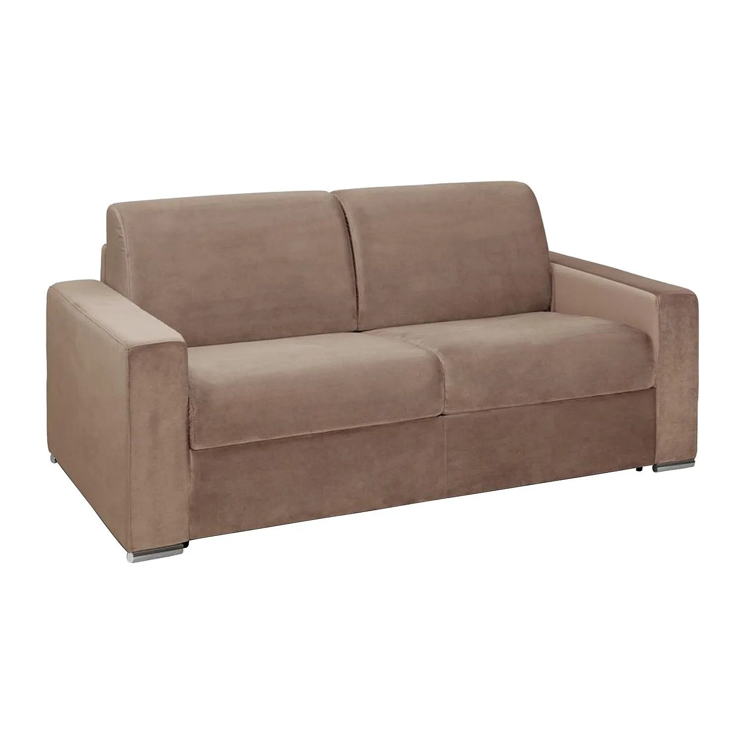 Vente-unique Schlafsofa Calito Beige 194 cm