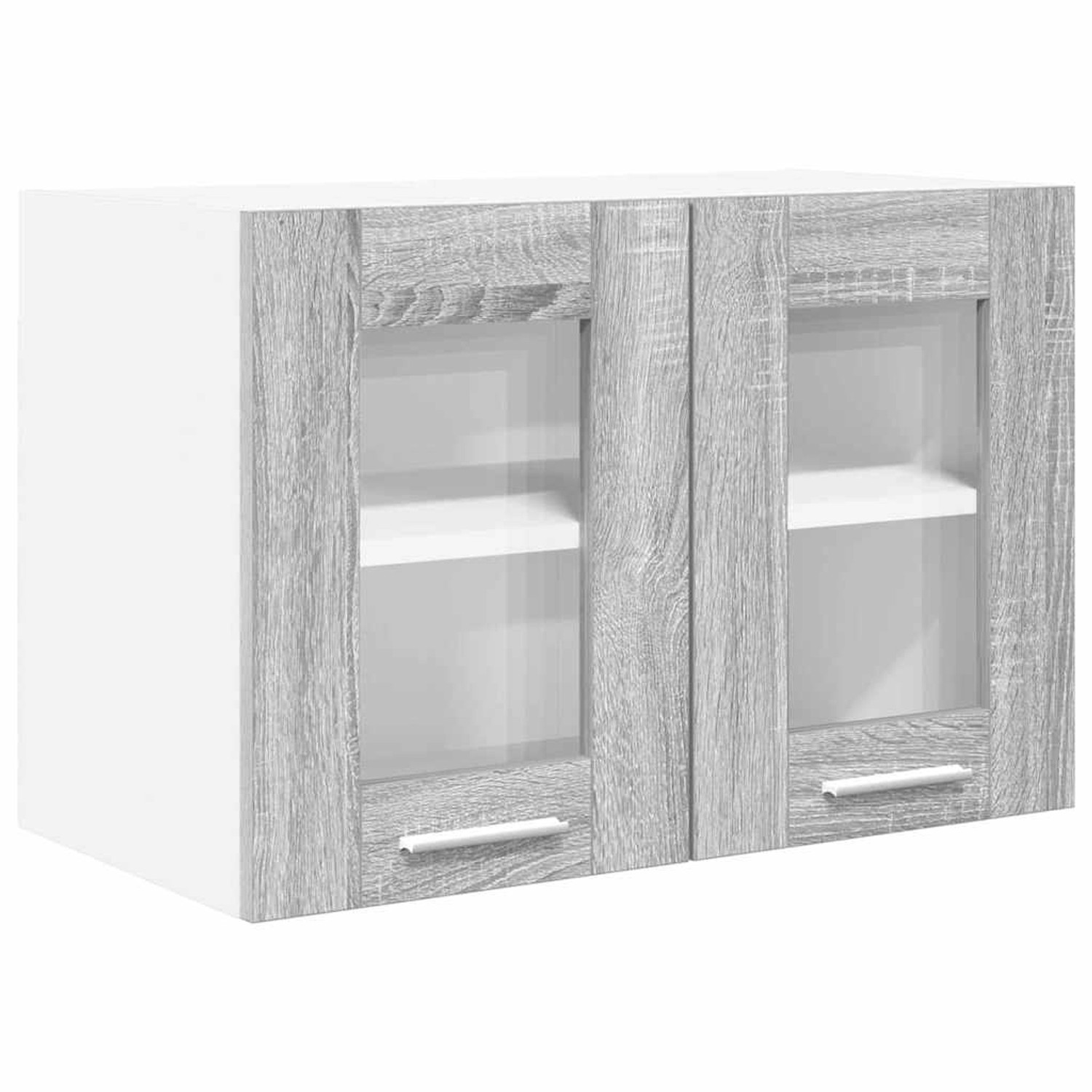 vidaXL Hängeschrank Riga Graues Sonoma 60 x 31 x 40 cm Holzwerkstoff 884220