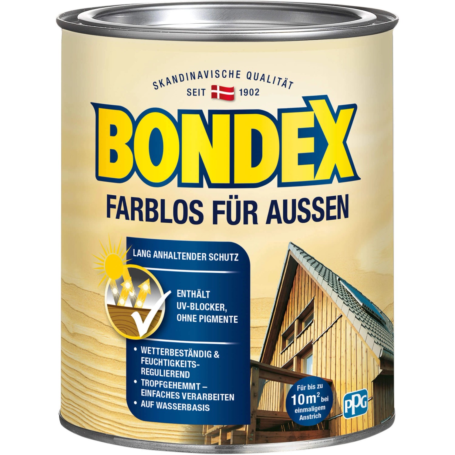 Bondex Farblos für Aussen 750 ml