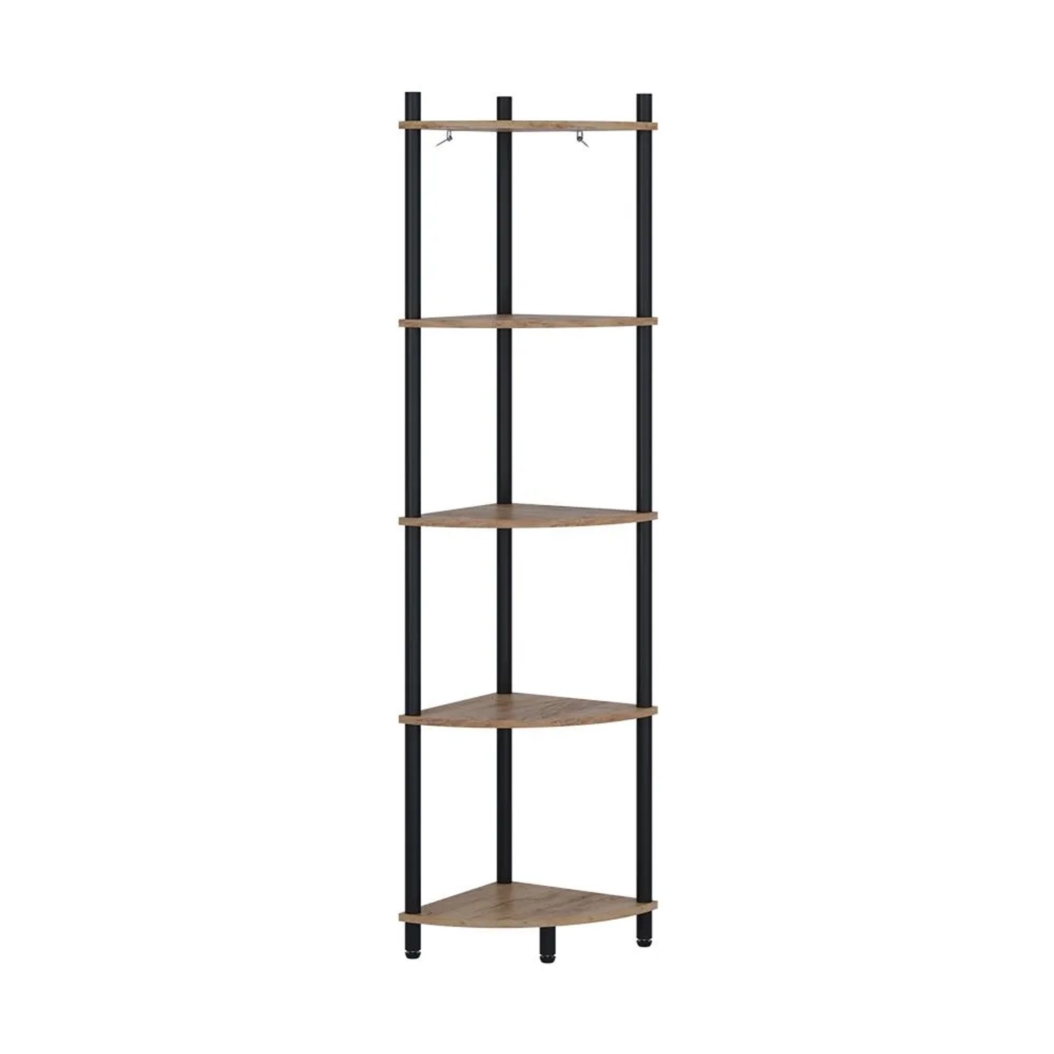 Vicco Eckregal Bivio Goldkraft Eiche Anthrazit 29 x 133 mit 5 Ablagefächern Art Nr 57474