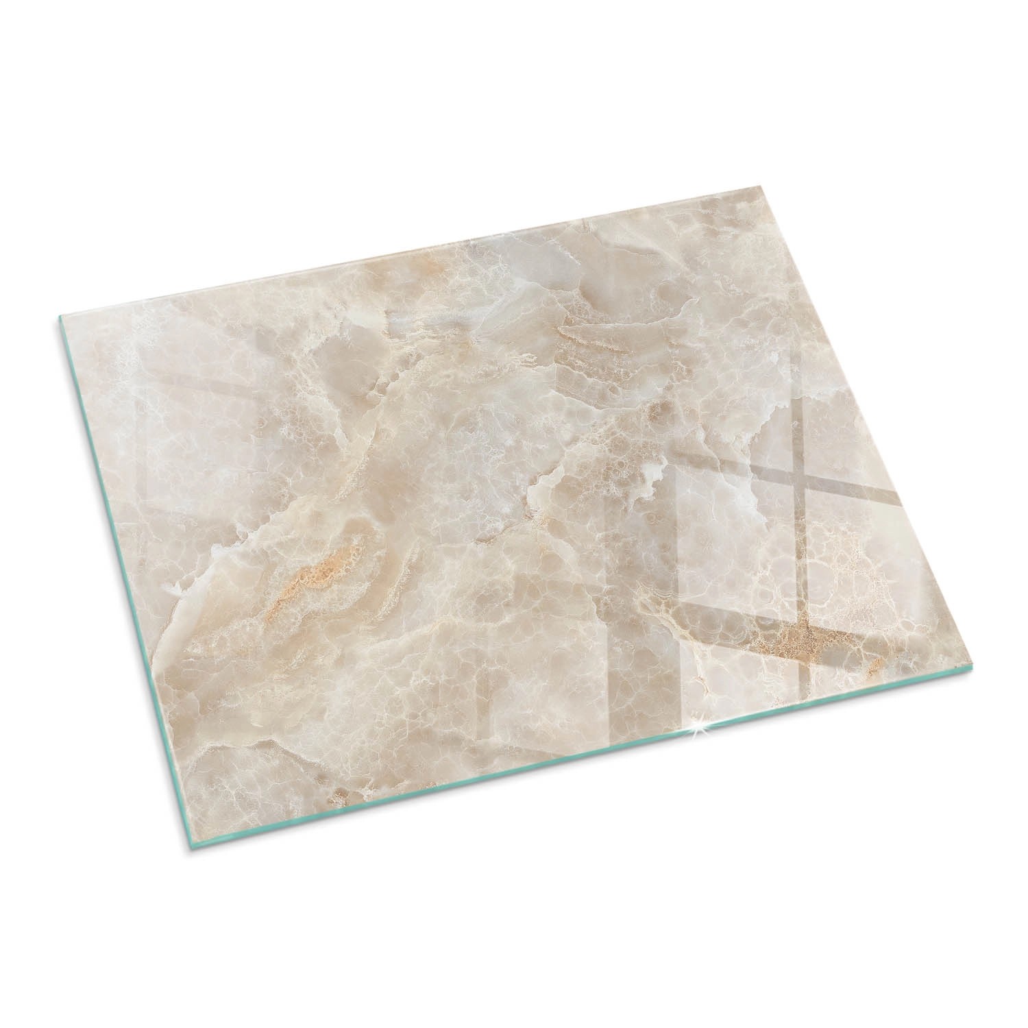 Tulup Glasplatte für Kamin Steinmuster Glasplatte unter Kamin Rechteck 80x6 günstig online kaufen