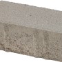 Rechteckiger, grauer Beton Pflasterstein (20x10x8 cm) für Gartenwege und Einfahrten.