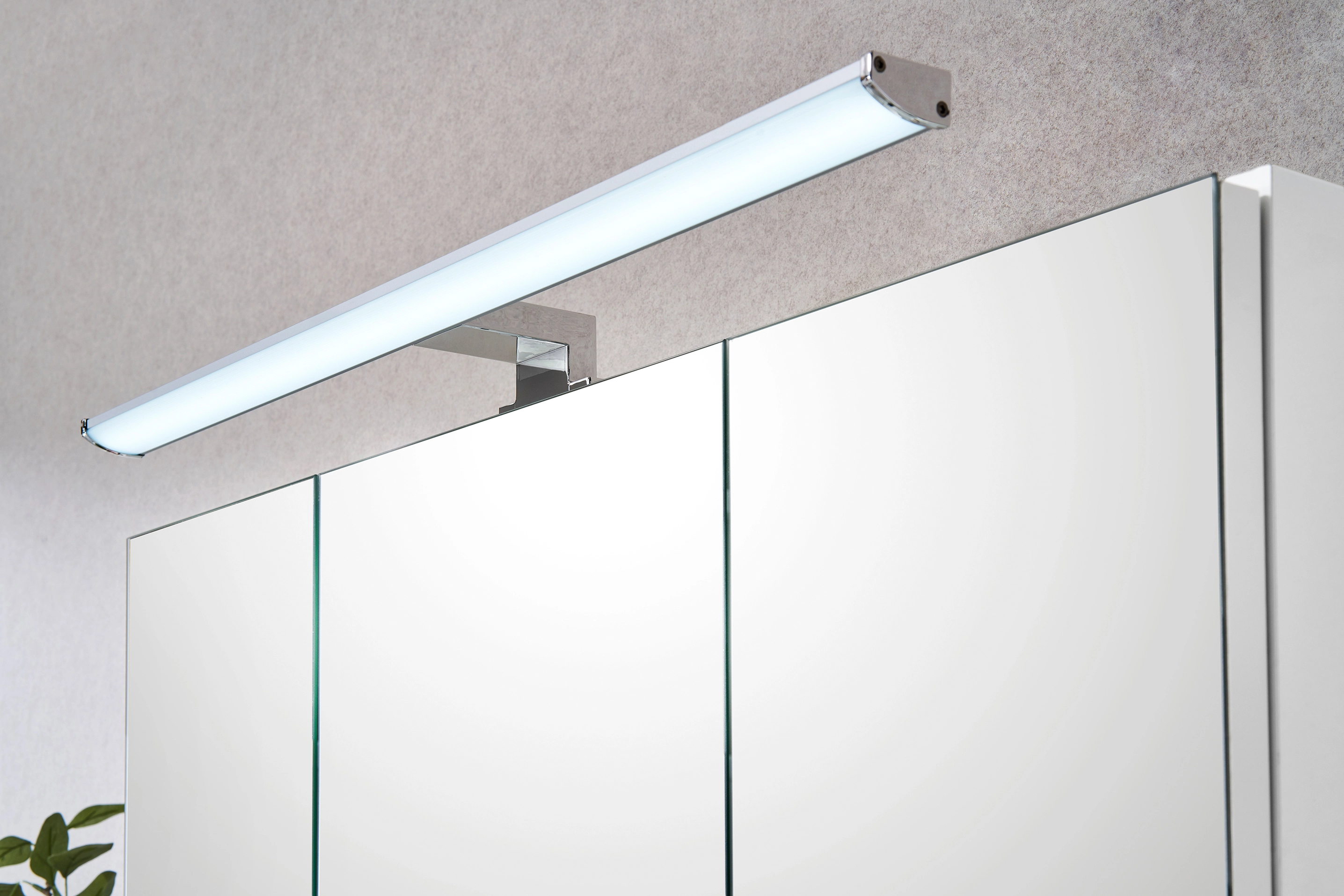 [Nur online] Pelipal Spiegelschrank Quickset 360 Weiß Glänzend OBI cm Softclose mit 75 kaufen Türen bei