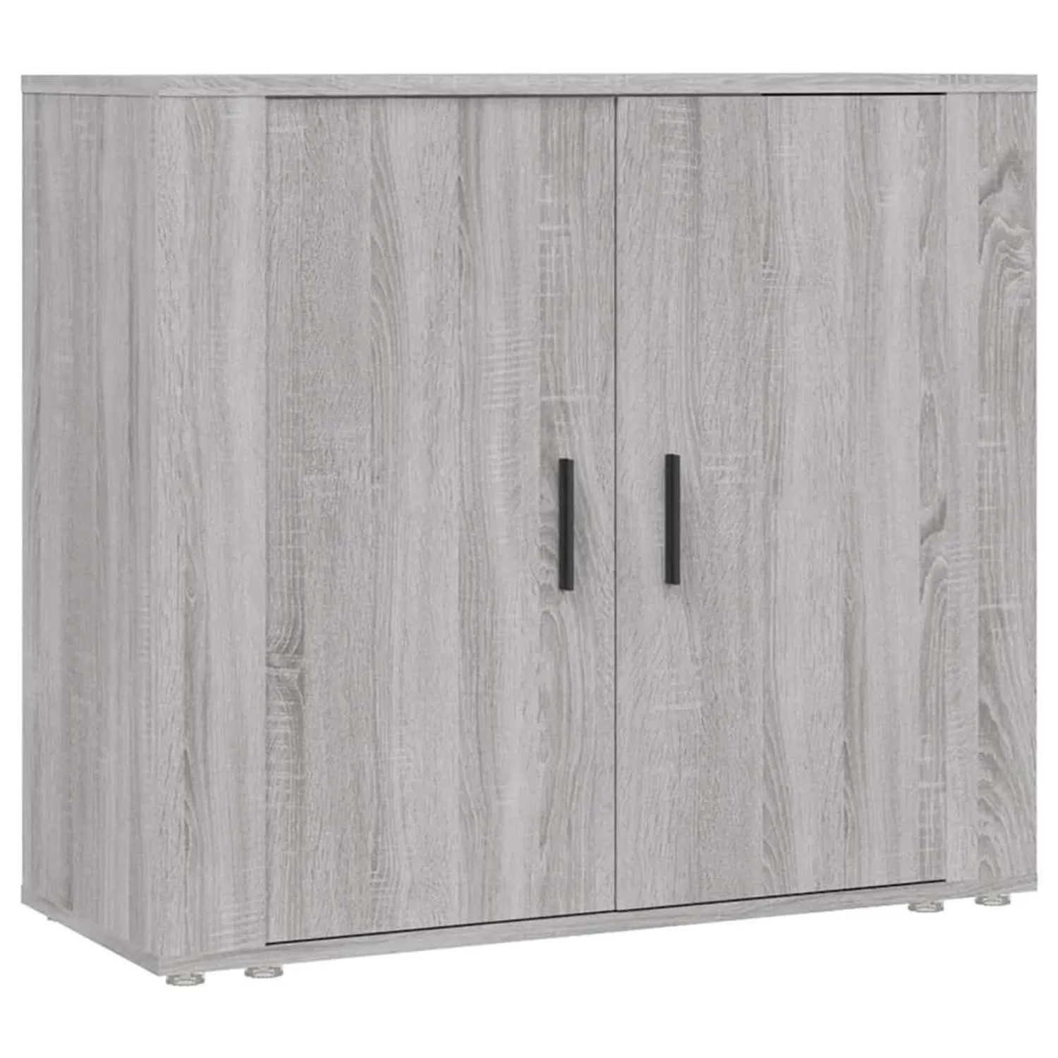 vidaXL Sideboard Grau Sonoma 80x33x70 cm Holzwerkstoff 816566