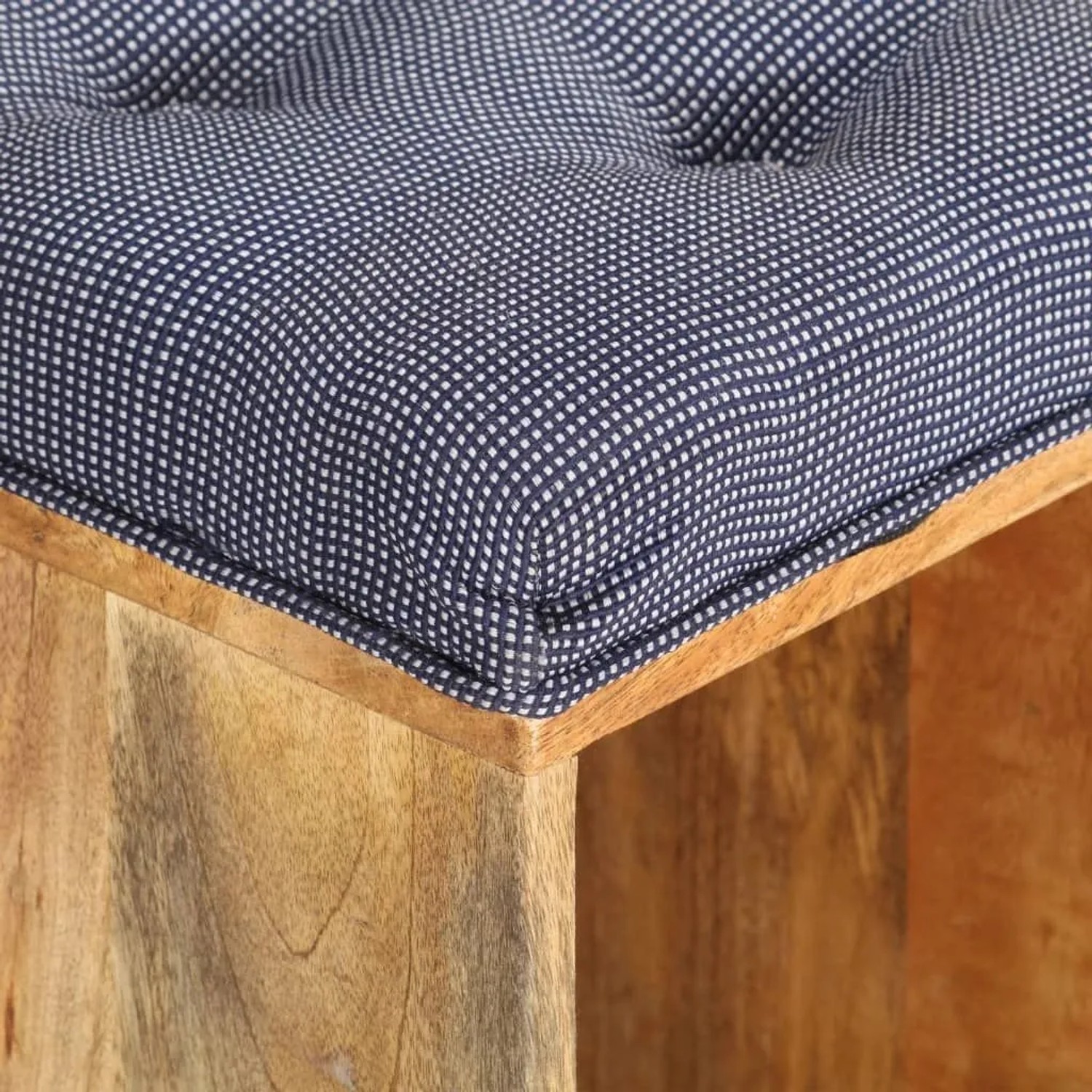vidaXL Flurbank 100x35x47 cm Mango Massivholz 285891_4