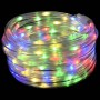 Mehrfarbige vidaXL Lichterkette mit 1200 LEDs, 50 m lang, aus PVC.