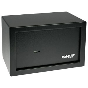 HMF 49200-02 Safe Tresor Schlüssel Möbeltresor 31 x 20 x 20 cm Schwarz